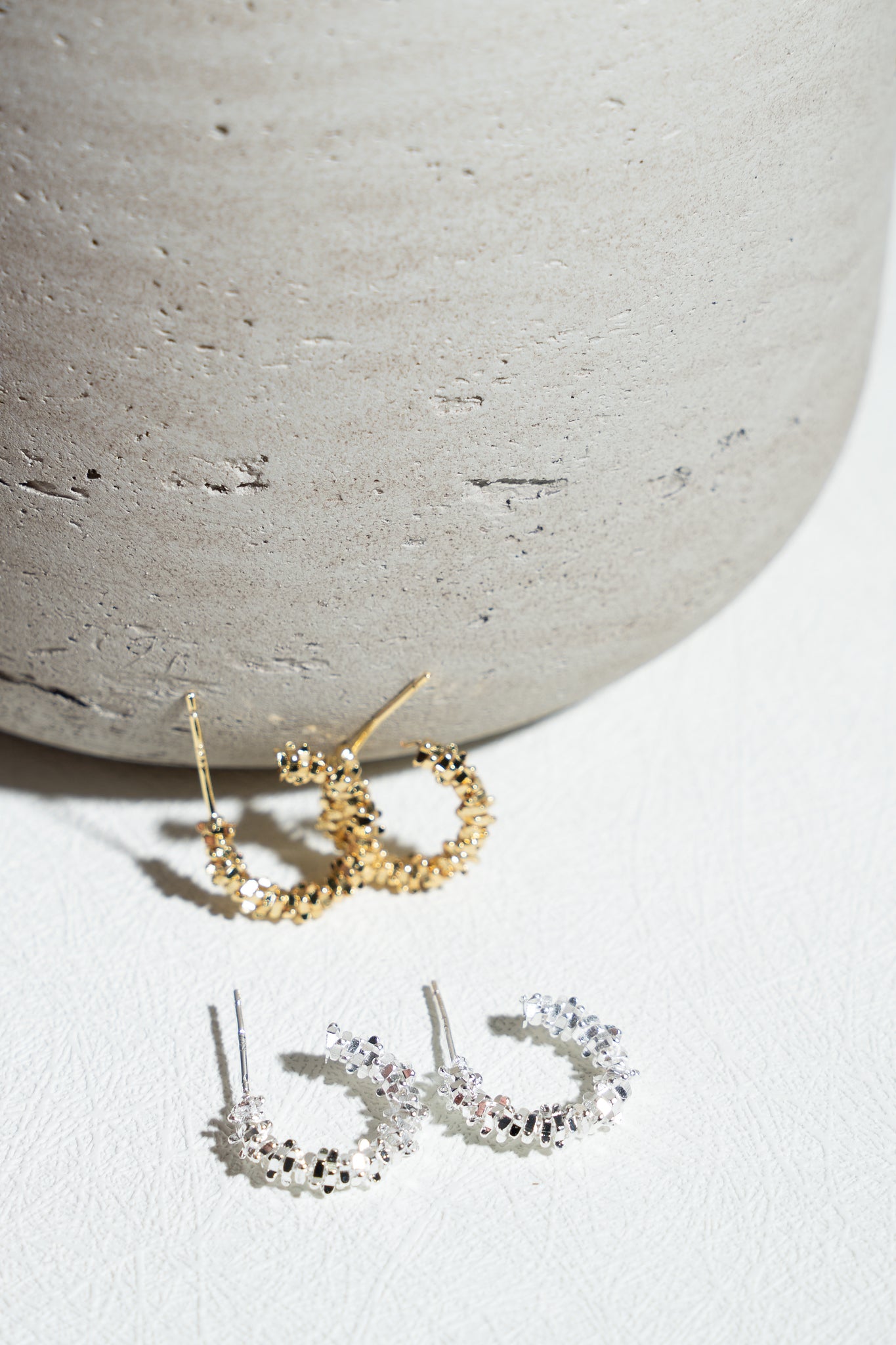 Pieces of Silver/ Gold Hoop 2