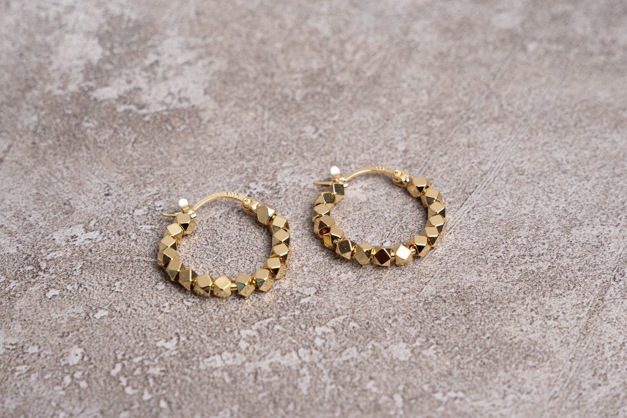 Pieces of Silver /Gold Hoop